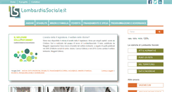 Desktop Screenshot of lombardiasociale.it